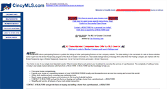 Desktop Screenshot of cincymls.com
